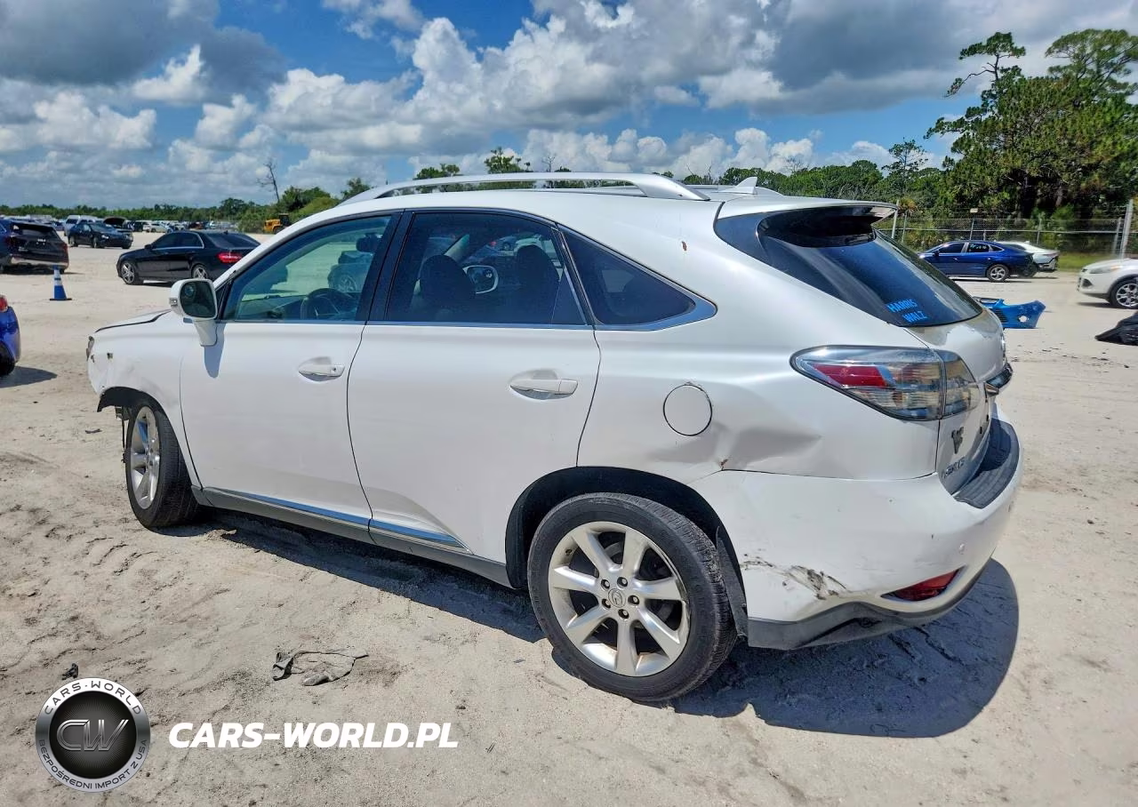 2010 Lexus Rx 350 VIN:2T2ZK1BA1AC008947 - 2