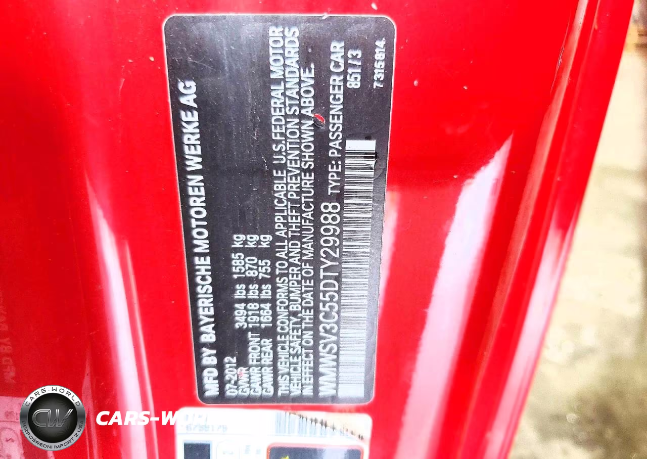 2013 Mini Cooper S VIN:WMWSV3C55DTY29988 - 12
