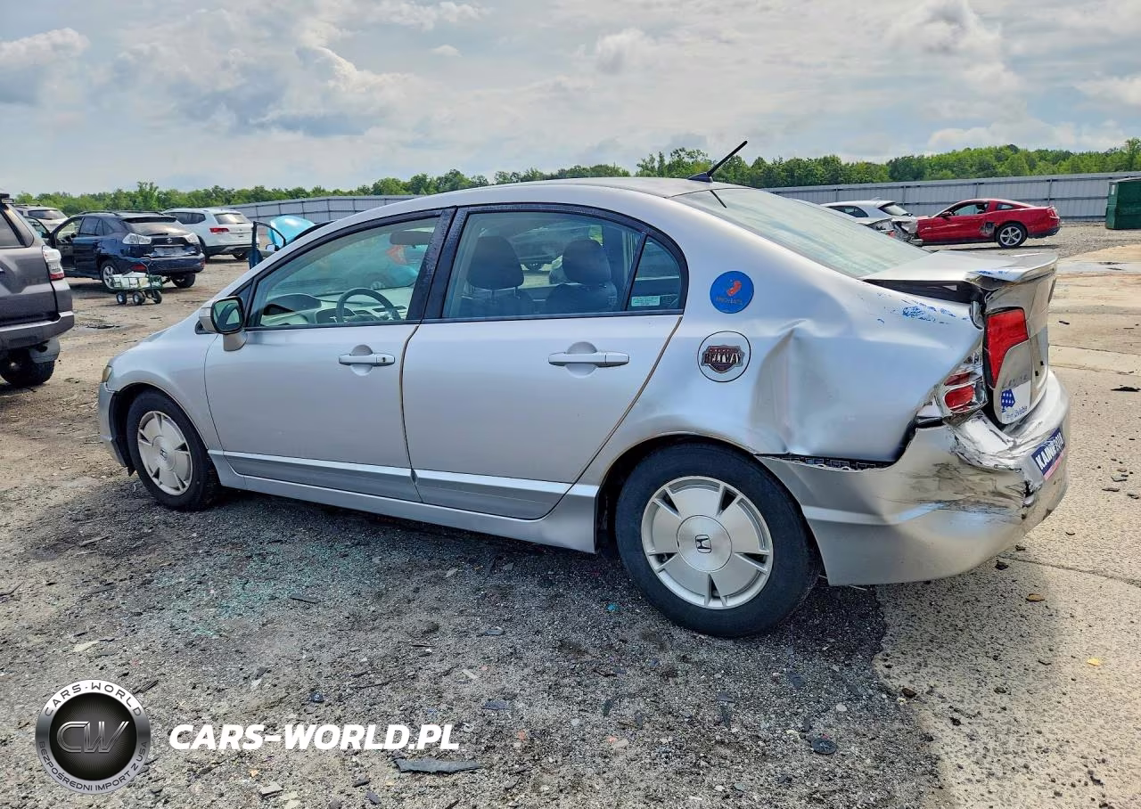 2007 Honda Civic Hybrid VIN:JHMFA36207S012423 - 2