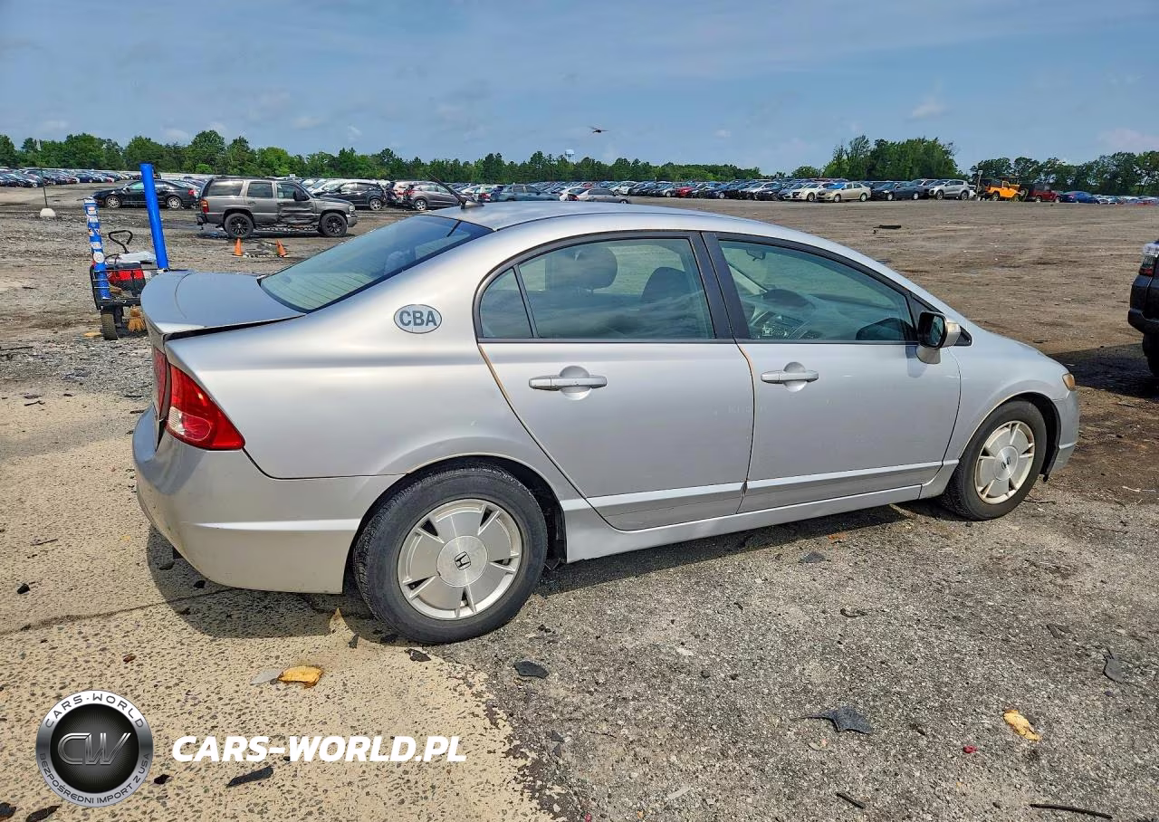 2007 Honda Civic Hybrid VIN:JHMFA36207S012423 - 3