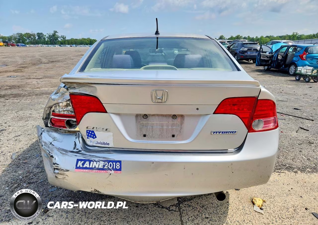 2007 Honda Civic Hybrid VIN:JHMFA36207S012423 - 6