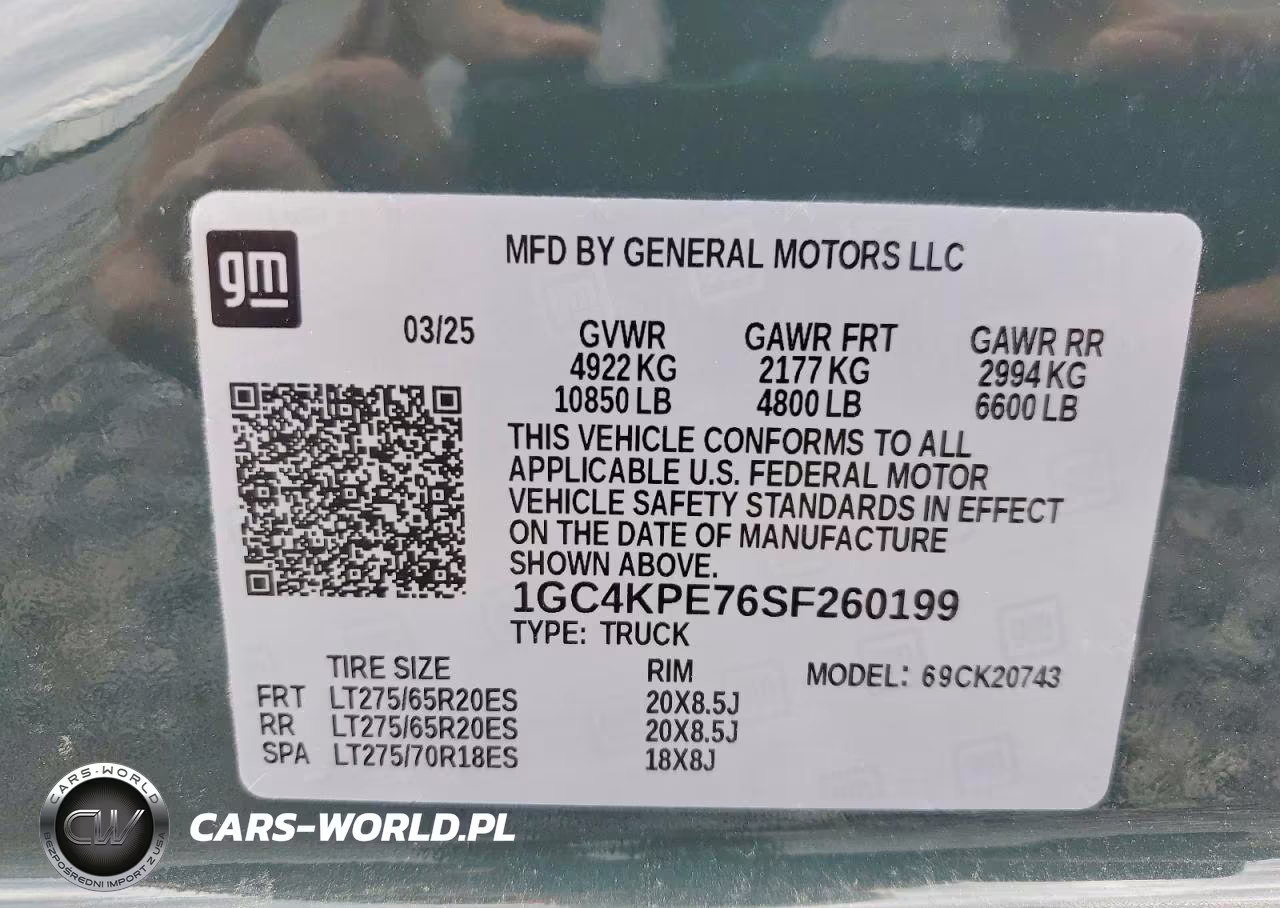 2025 Chevrolet Silverado K2500 Heavy Duty Ltz VIN:1GC4KPE76SF260199 - 13