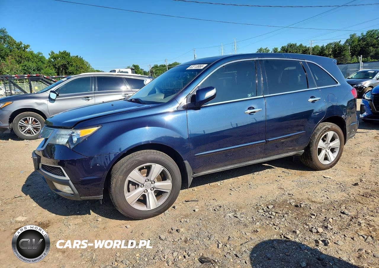 2011 Acura Mdx Technology VIN:2HNYD2H66BH543793 - 1