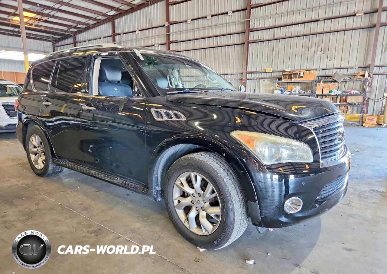 2012 Infiniti Qx56 Base VIN:JN8AZ2NFXC9519807 - 4