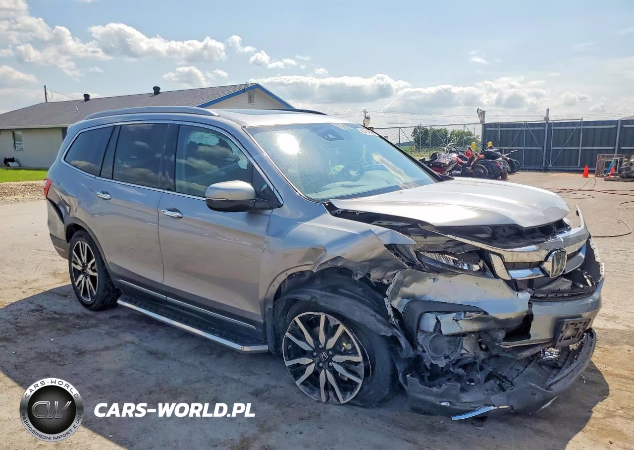 2020 Honda Pilot Elite VIN:5FNYF6H02LB063518 - 4