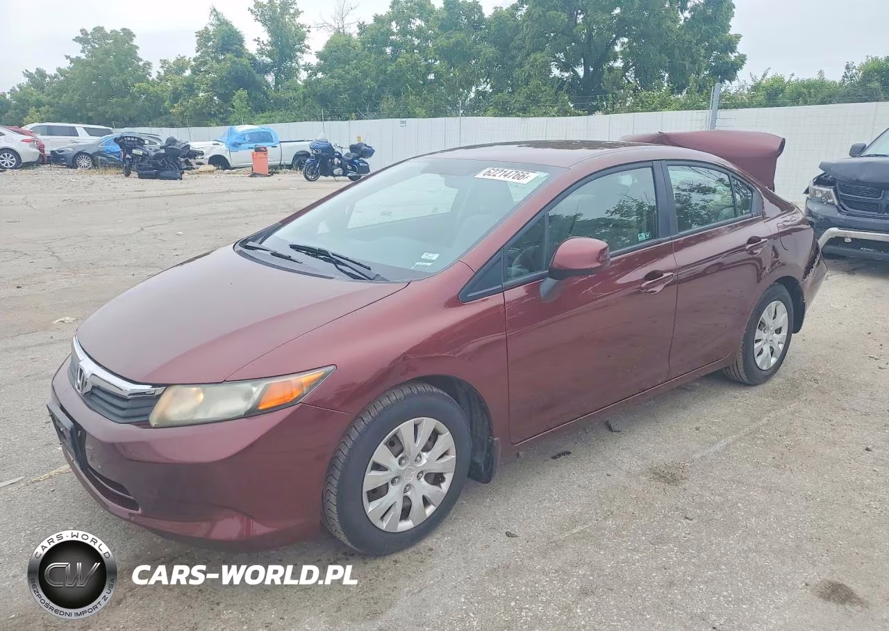 2012 Honda Civic Lx – zdjęcie 1 z 12