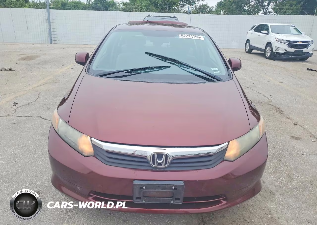 2012 Honda Civic Lx VIN:19XFB2F51CE022913 - 5