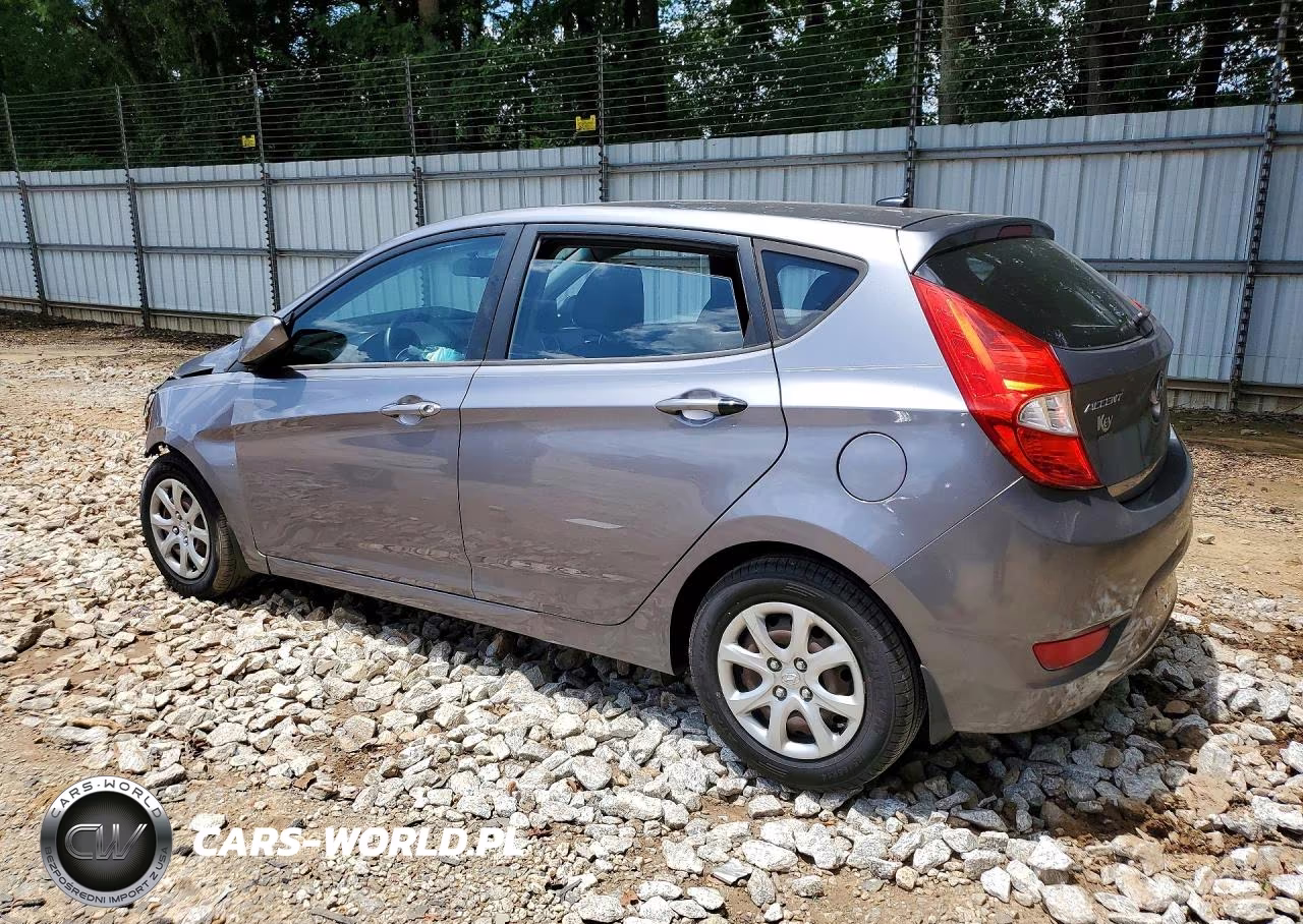 2014 Hyundai Accent Gs VIN:KMHCT5AE6EU152582 - 2