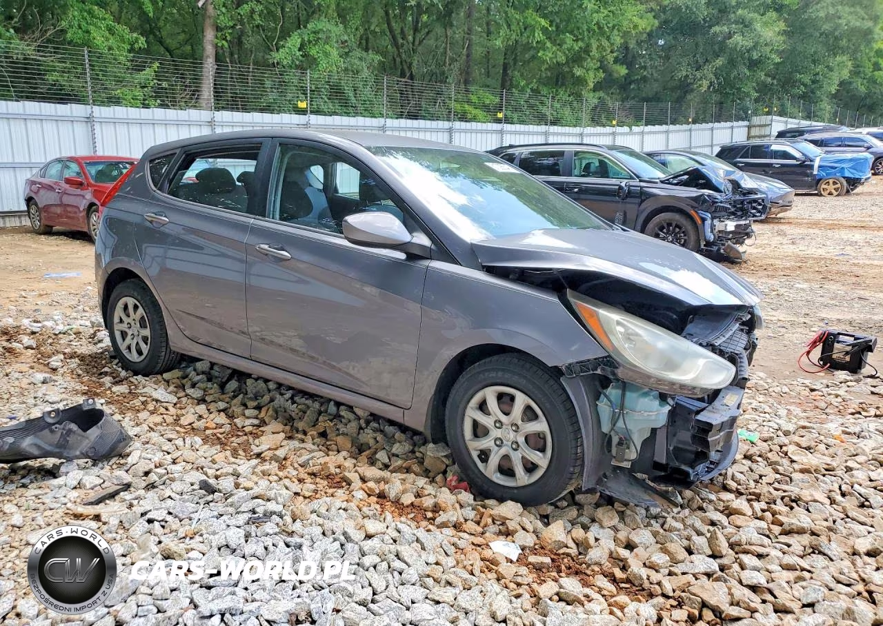 2014 Hyundai Accent Gs VIN:KMHCT5AE6EU152582 - 4