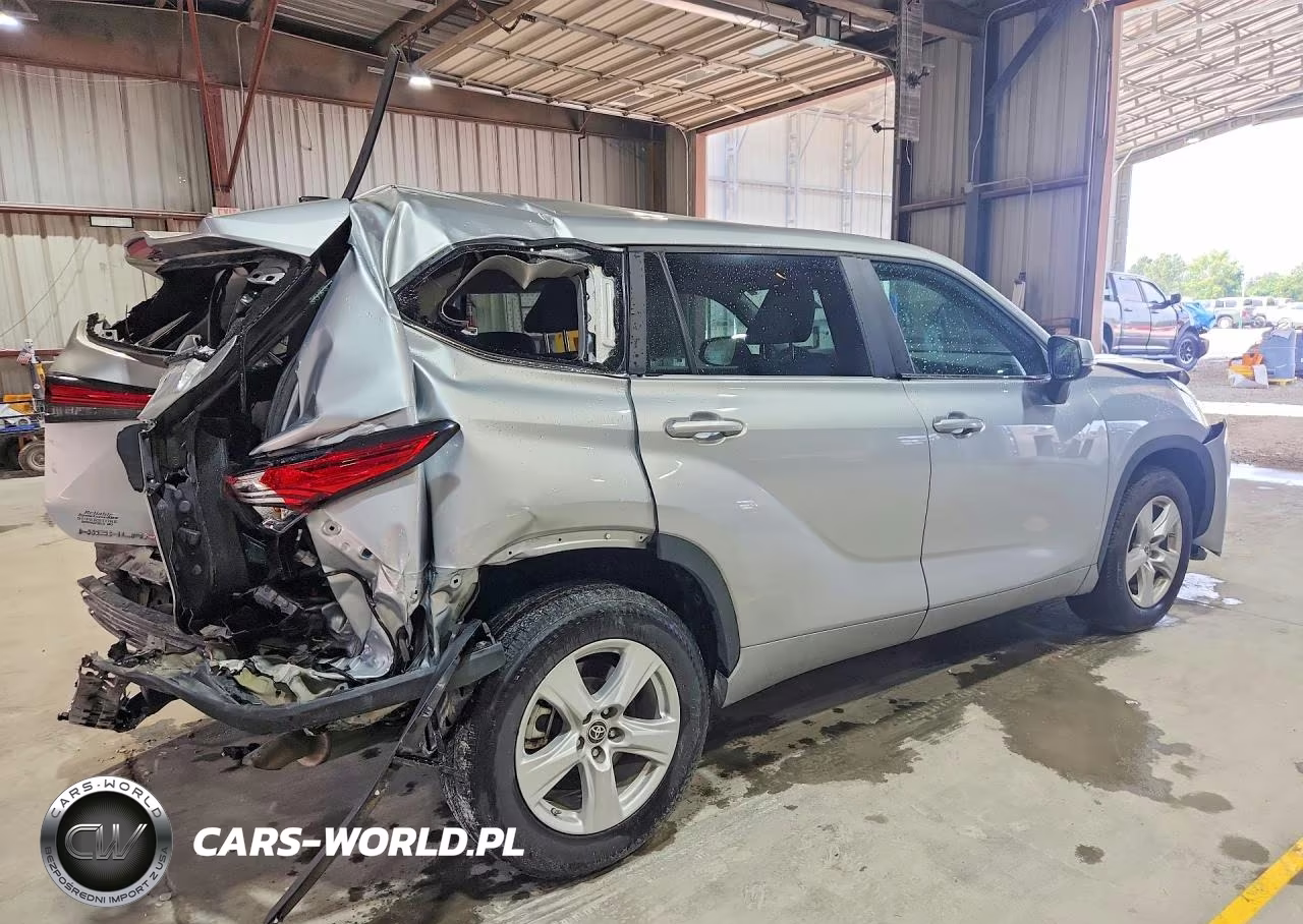 2023 Toyota Highlander L VIN:5TDKDRAH3PS501171 - 3