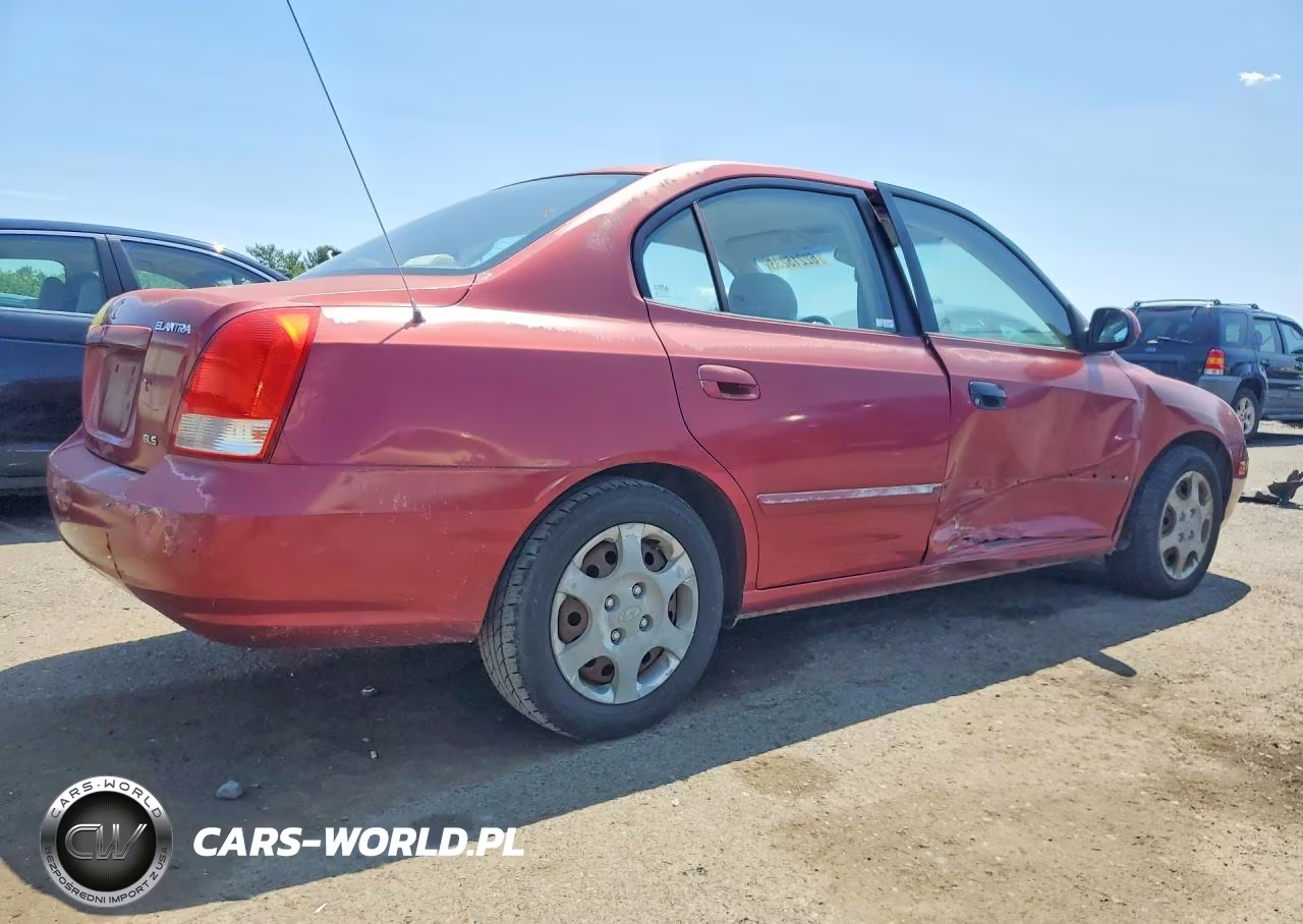 2002 Hyundai Elantra Gls VIN:KMHDN45D92U399911 - 3