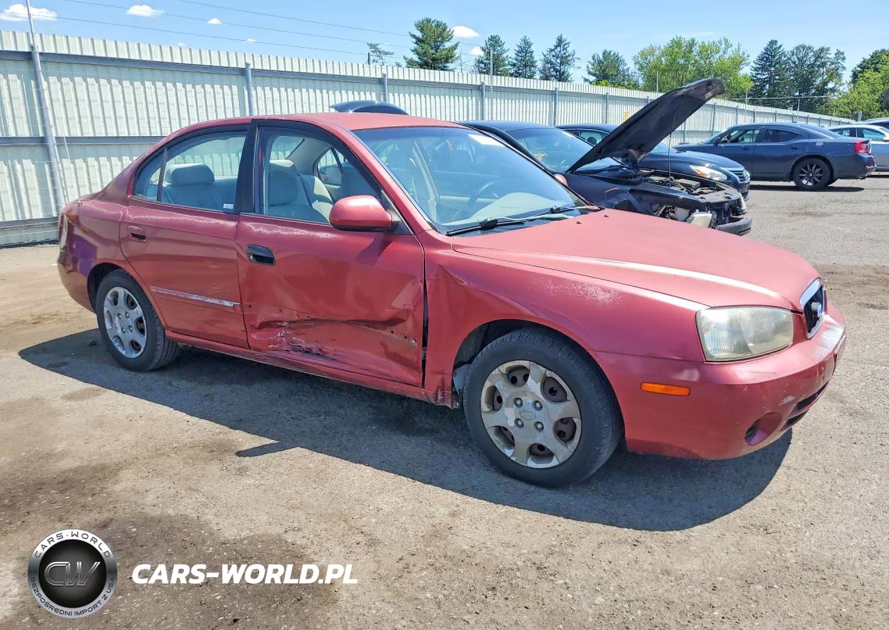 2002 Hyundai Elantra Gls VIN:KMHDN45D92U399911 - 4