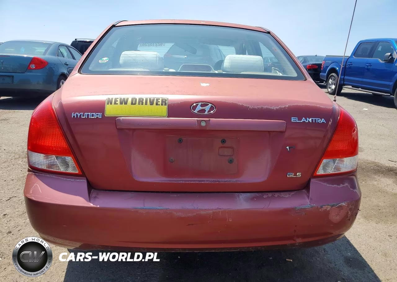 2002 Hyundai Elantra Gls VIN:KMHDN45D92U399911 - 6
