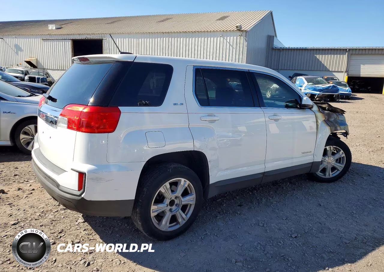 2017 GMC Terrain Sle VIN:2GKALMEK2H6344420 - 3