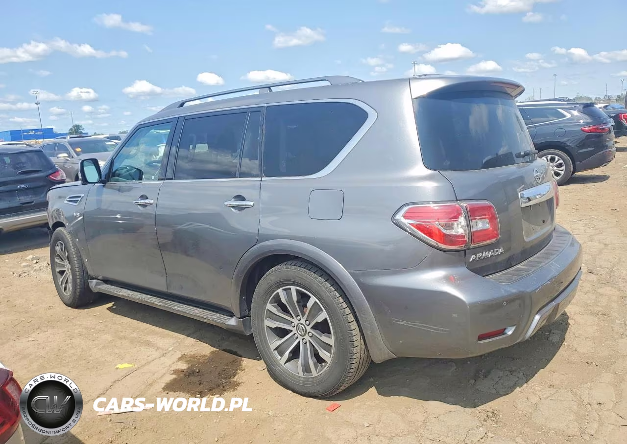 2020 Nissan Armada Sl VIN:JN8AY2NC9L9619664 - 2