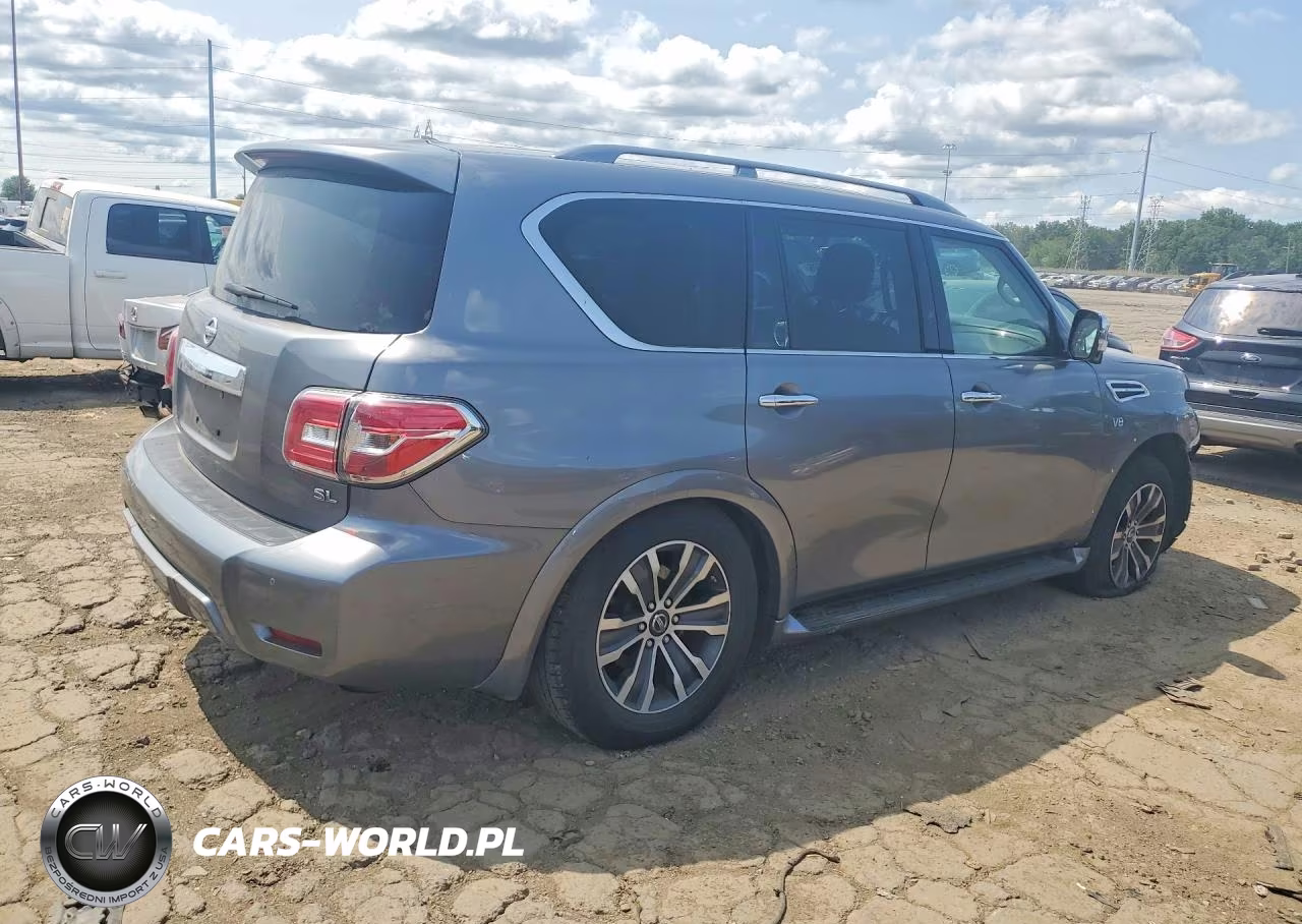 2020 Nissan Armada Sl VIN:JN8AY2NC9L9619664 - 3
