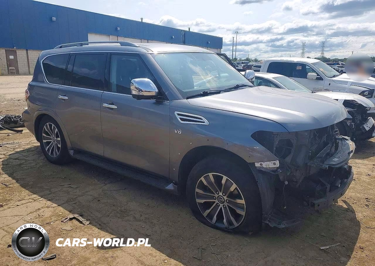 2020 Nissan Armada Sl VIN:JN8AY2NC9L9619664 - 4