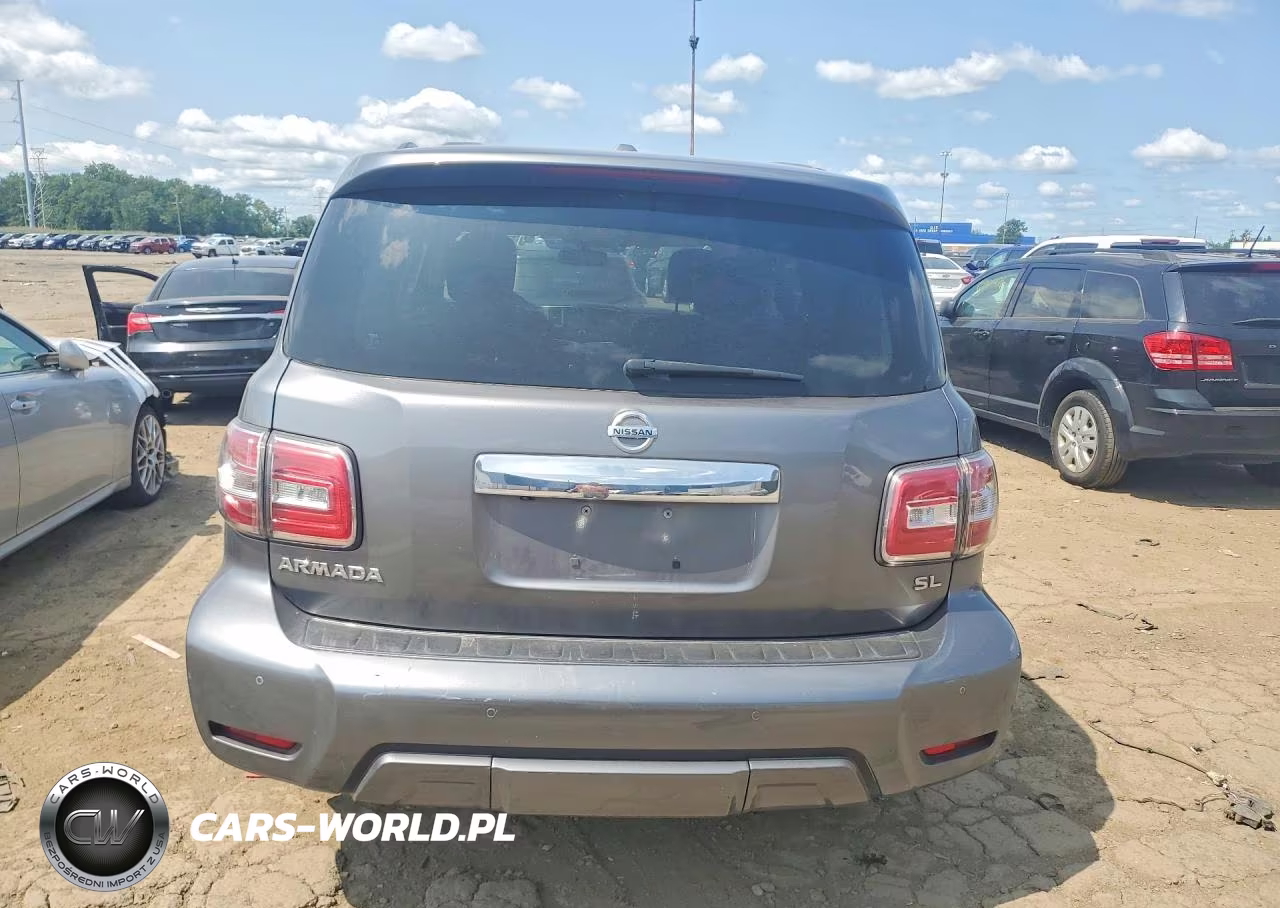 2020 Nissan Armada Sl VIN:JN8AY2NC9L9619664 - 6