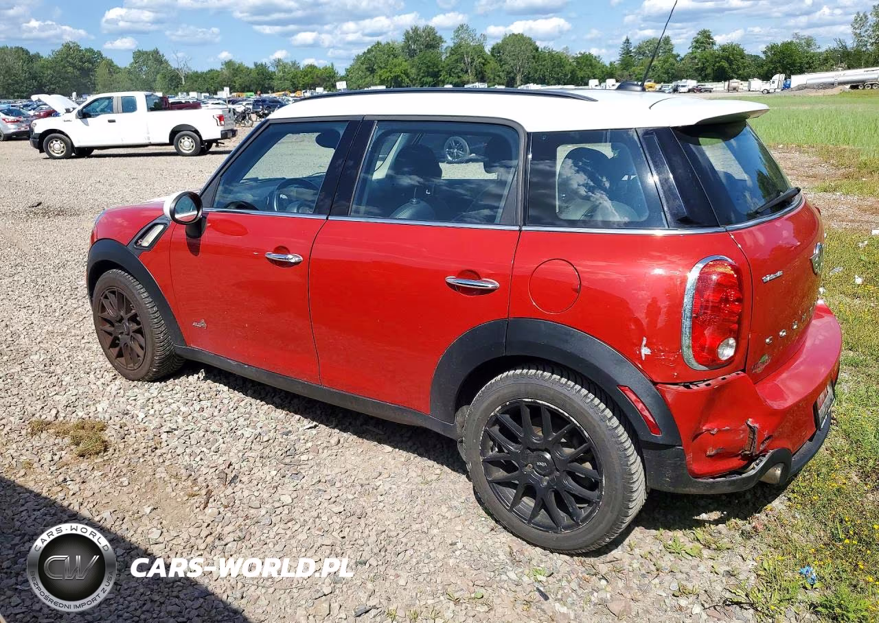 2013 Mini Countryman S Countryman VIN:WMWZC5C55DWM16404 - 2