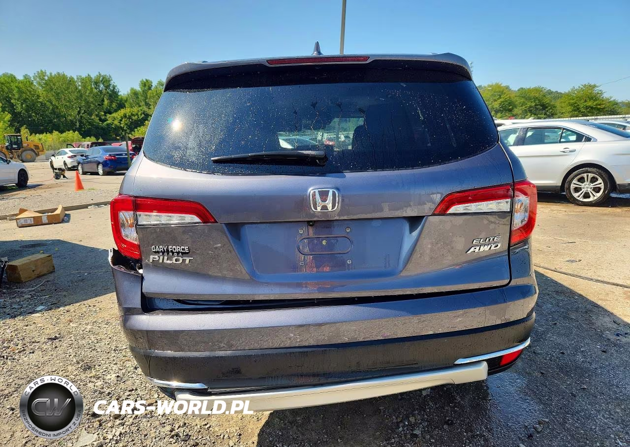 2020 Honda Pilot Elite VIN:5FNYF6H0XLB004135 - 6