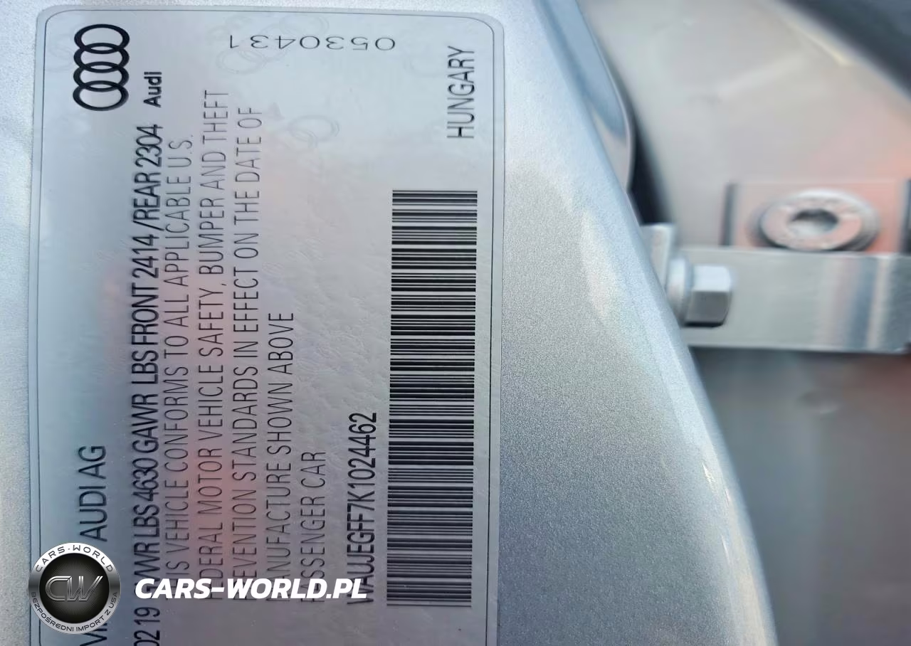 2019 Audi A3 Premium Plus VIN:WAUJEGFF7K1024462 - 12