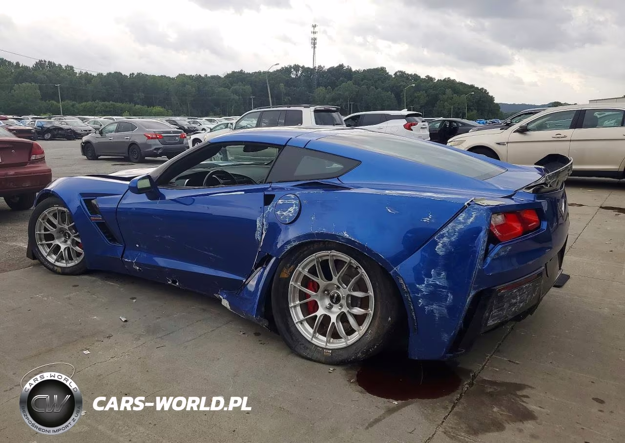 2019 Chevrolet Corvette Grand Sport 2Lt VIN:1G1YY2D79K5120859 - 2