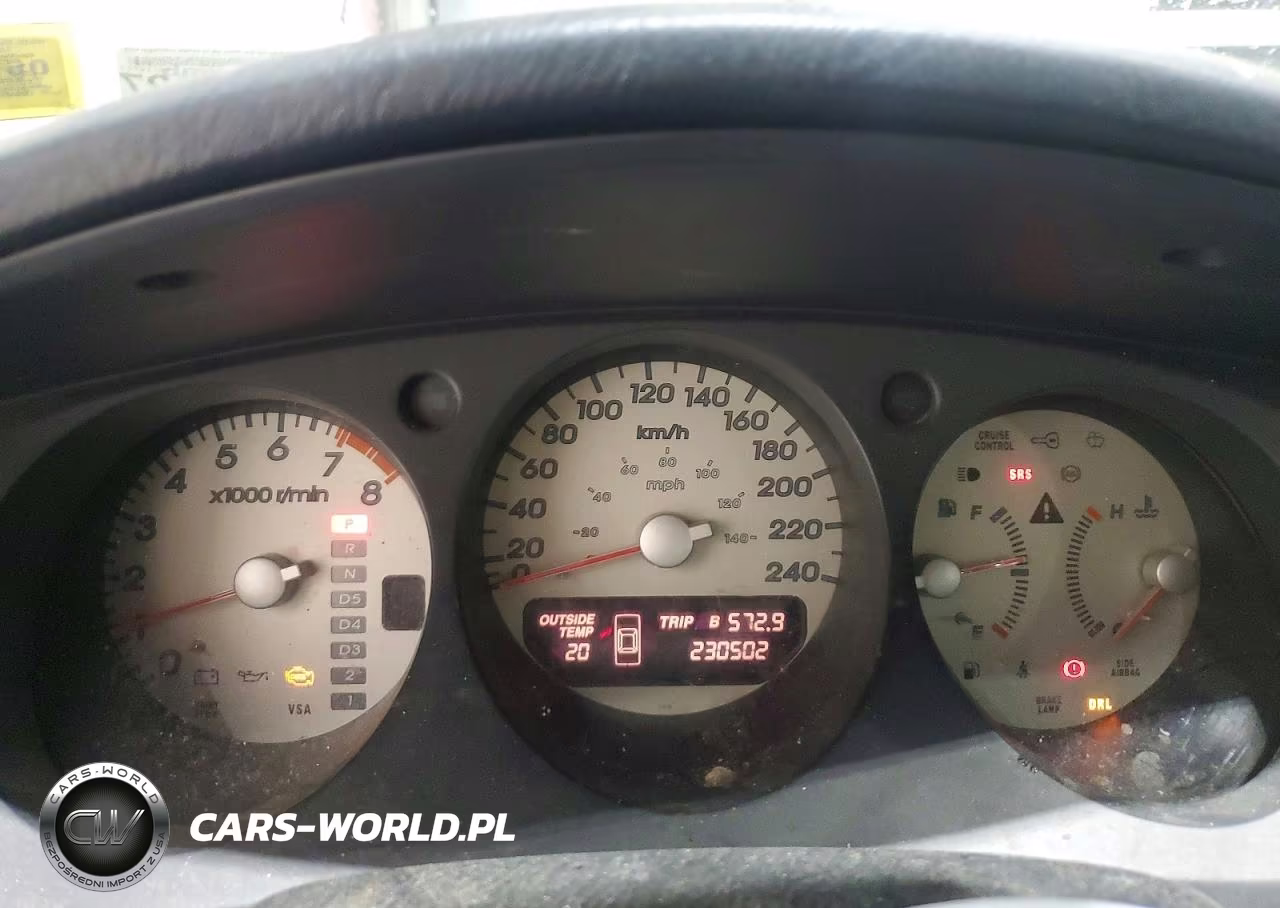 2001 Acura 3.2Cl Type-S VIN:19UYA42631A800653 - 9