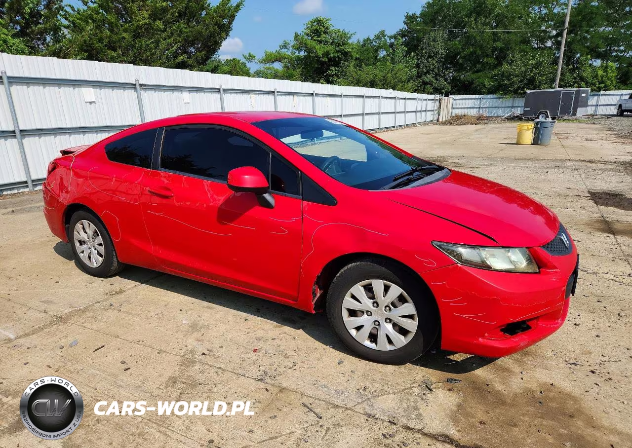 2012 Honda Civic Lx VIN:2HGFG3B57CH534016 - 4