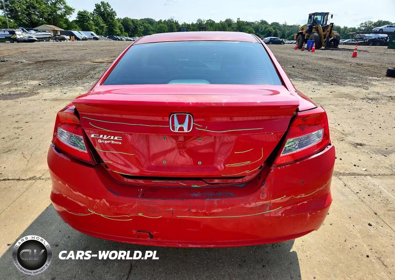 2012 Honda Civic Lx VIN:2HGFG3B57CH534016 - 6