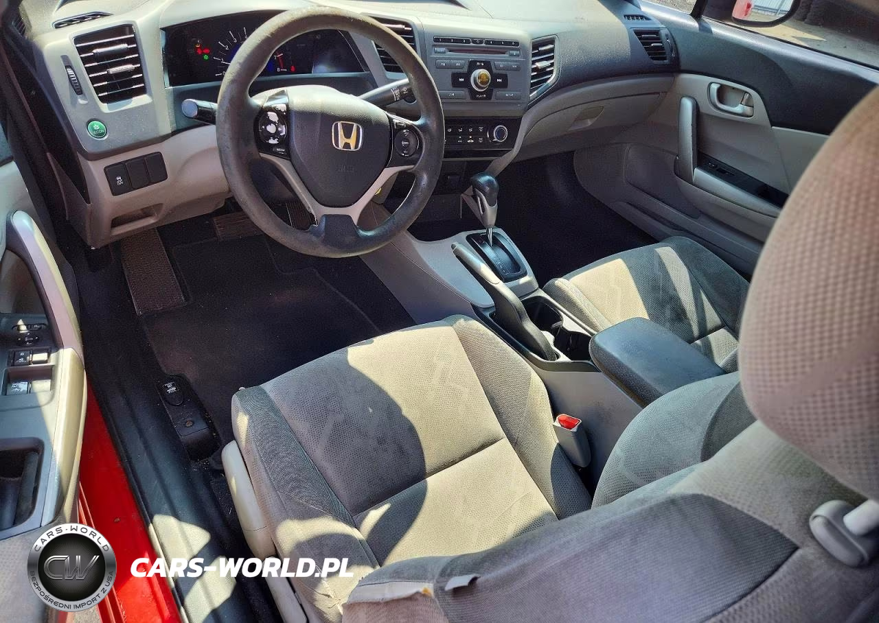2012 Honda Civic Lx VIN:2HGFG3B57CH534016 - 8
