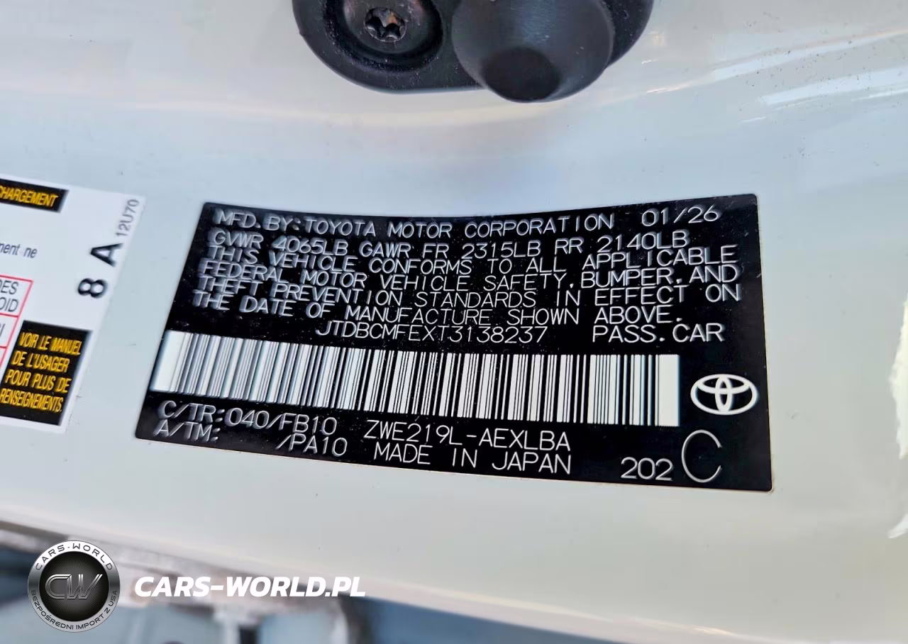 2026 Toyota Corolla Hybrid Le VIN:JTDBCMFEXT3138237 - 12
