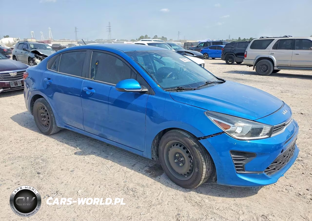 2022 Kia Rio S VIN:3KPA24ADXNE507459 - 4