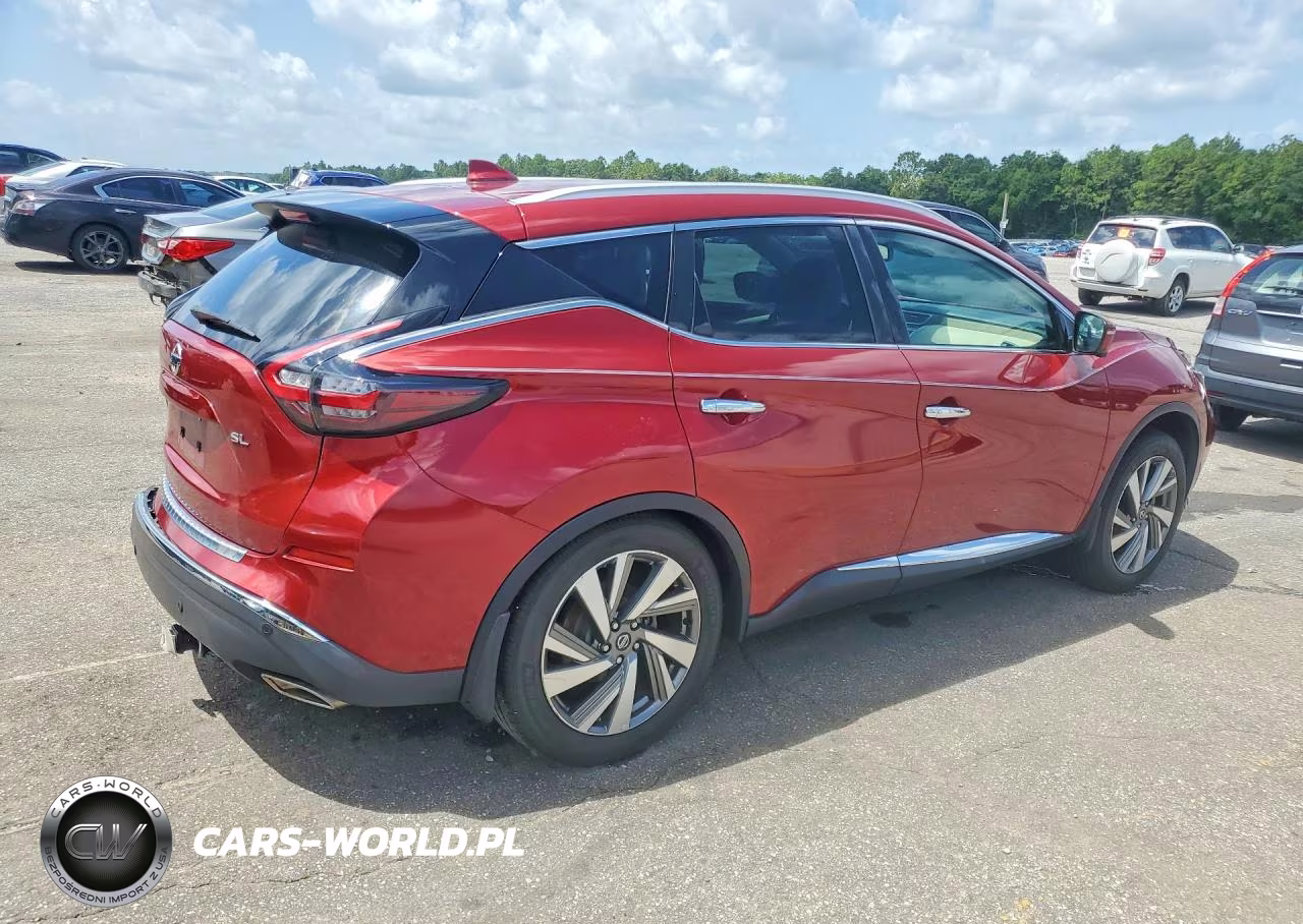 2020 Nissan Murano Sl VIN:5N1AZ2CJ9LN150766 - 3