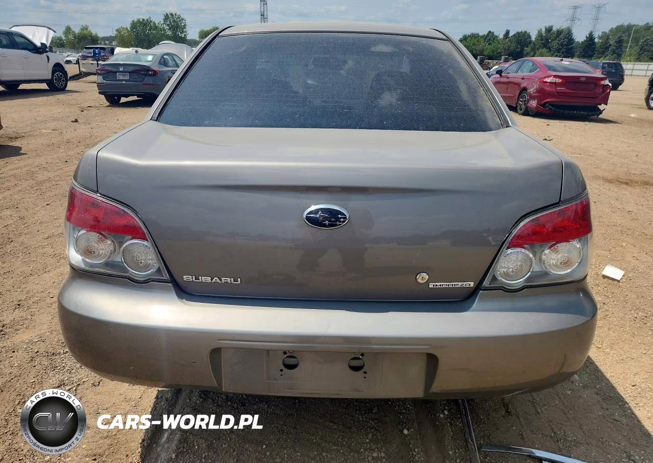 2006 Subaru Impreza 2.5I VIN:JF1GD67676G521125 - 6