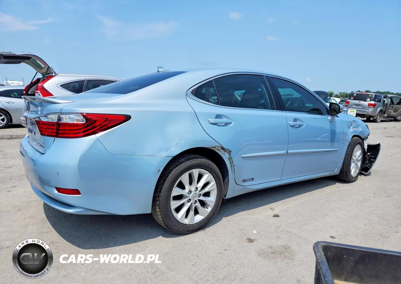 2014 Lexus Es 300H VIN:JTHBW1GG6E2074534 - 3