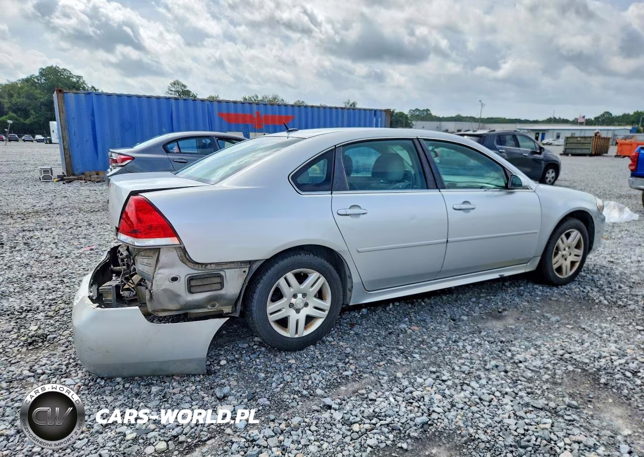 2013 Chevrolet Impala Lt VIN:2G1WG5E36D1228321 - 3