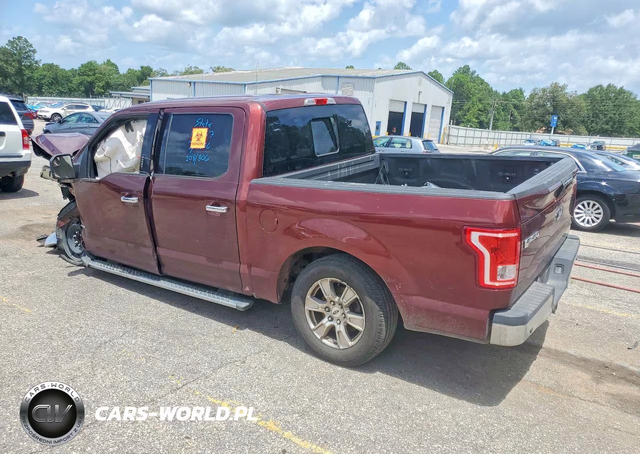 2016 Ford F150 Supercrew VIN:1FTEW1CP5GFC80136 - 2
