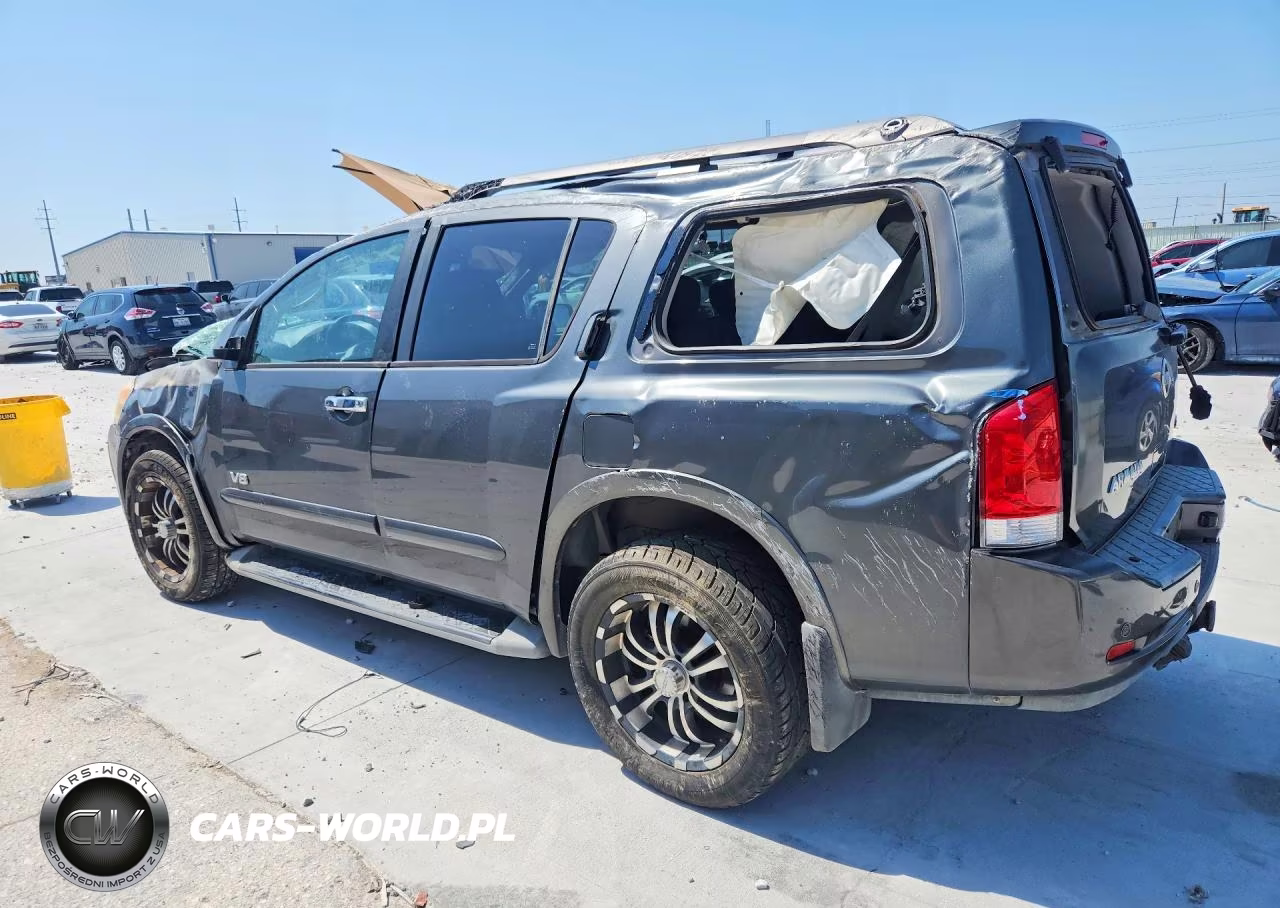 2008 Nissan Armada Se VIN:5N1AA08D48N630722 - 2