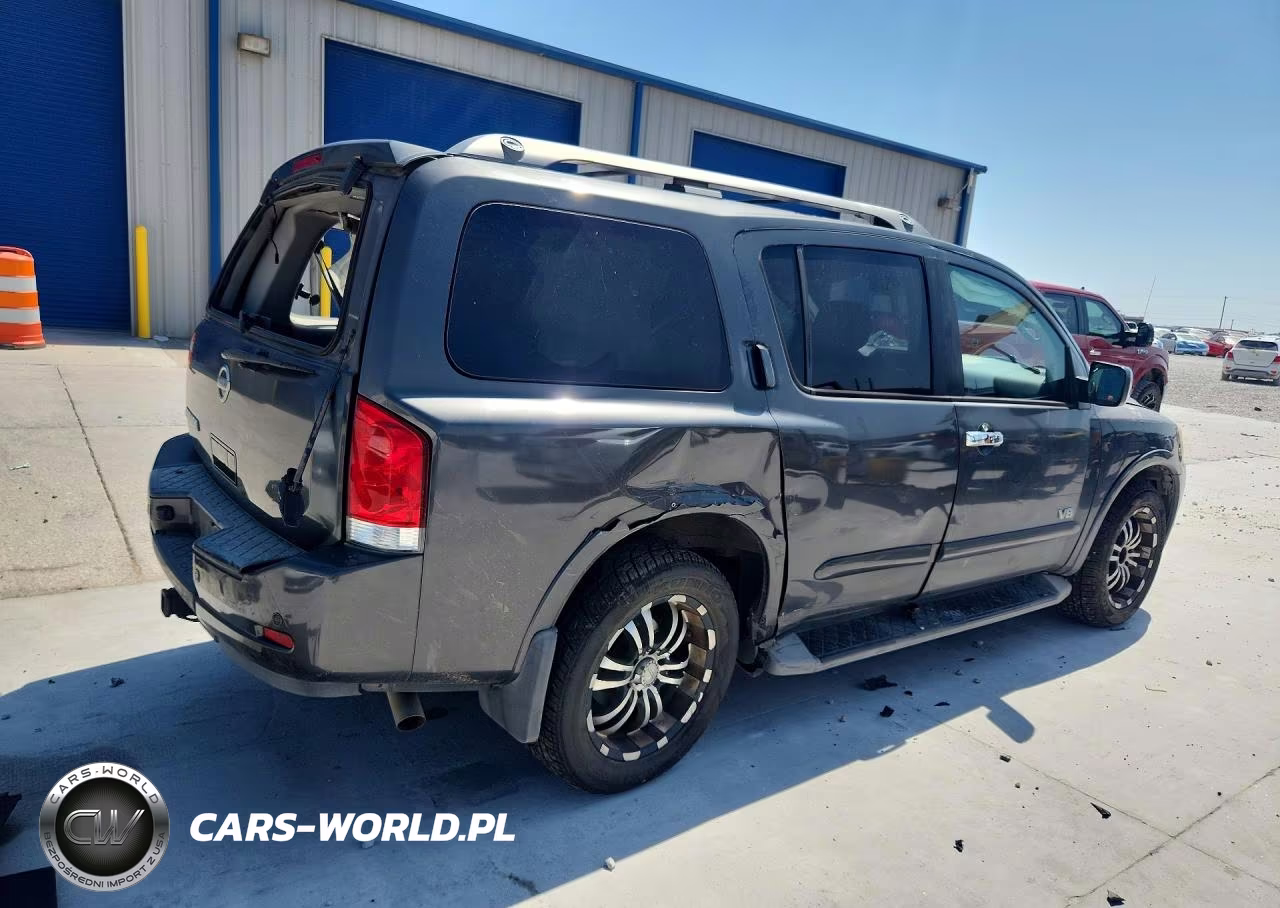 2008 Nissan Armada Se VIN:5N1AA08D48N630722 - 3