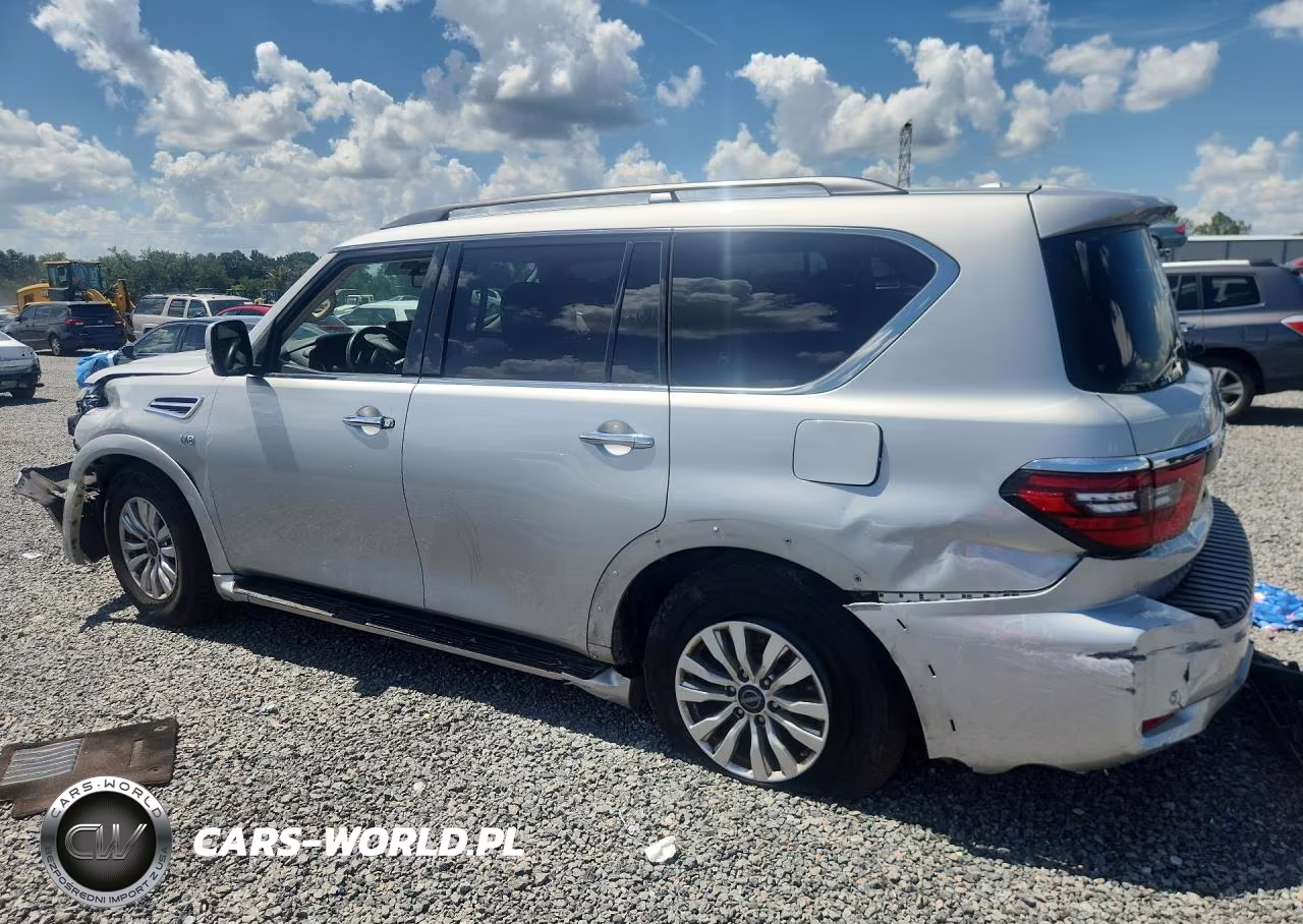 2021 Nissan Armada Sv VIN:JN8AY2AD6M9660432 - 2