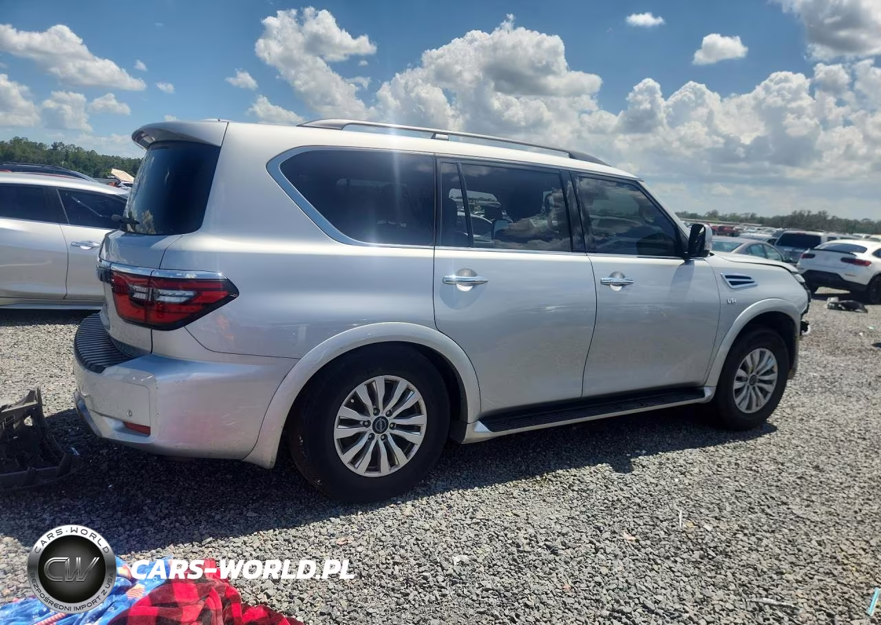 2021 Nissan Armada Sv VIN:JN8AY2AD6M9660432 - 3