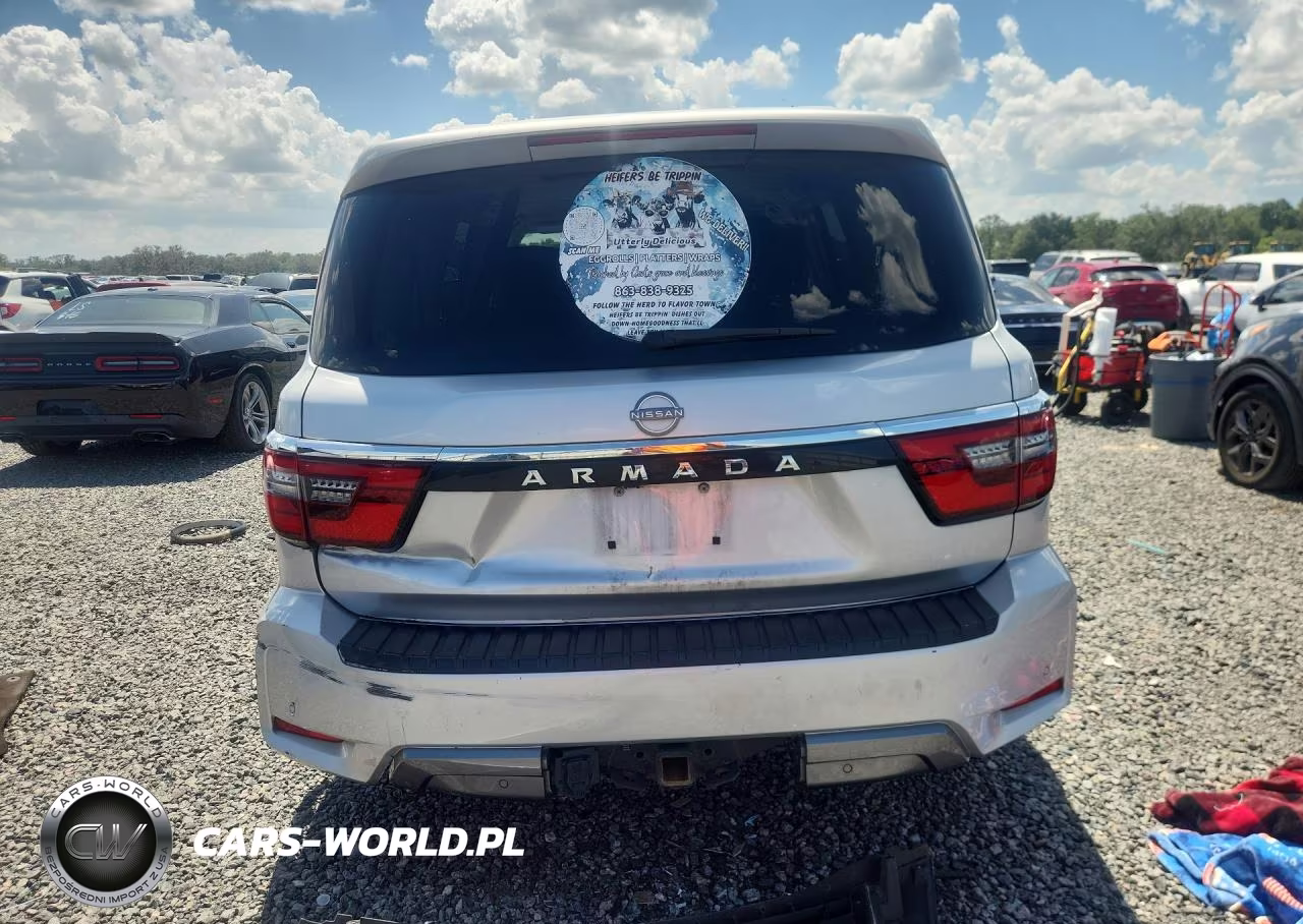 2021 Nissan Armada Sv VIN:JN8AY2AD6M9660432 - 6
