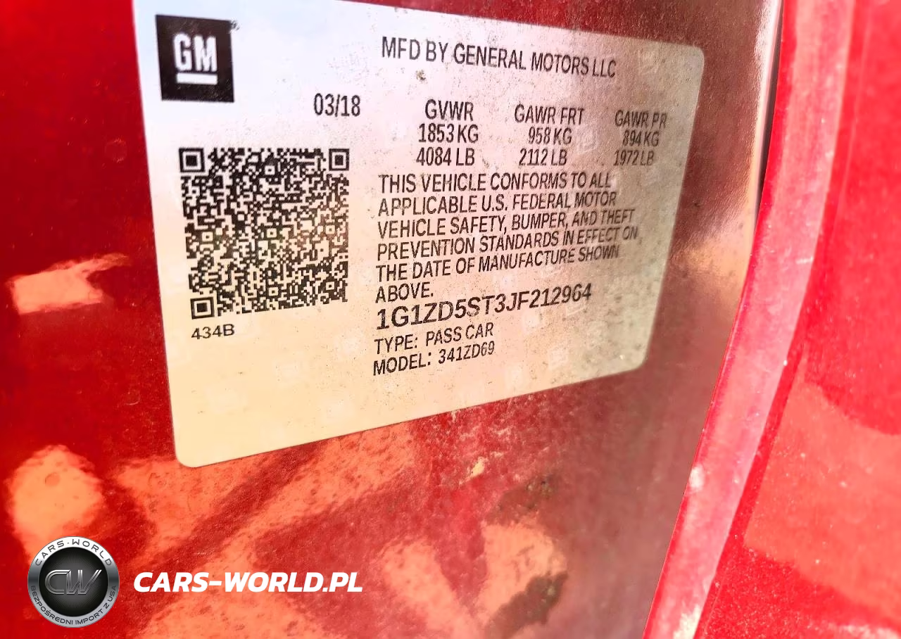 2018 Chevrolet Malibu Lt VIN:1G1ZD5ST3JF212964 - 12