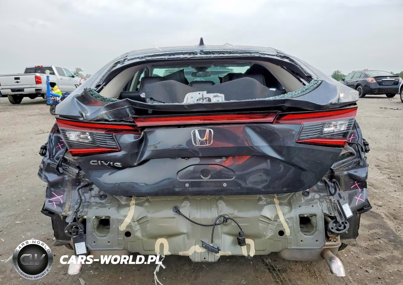 2024 Honda Civic Exl VIN:19XFL1H7XRE027266 - 6