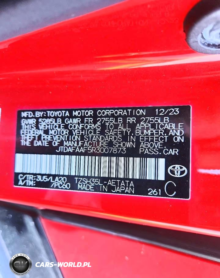 2024 Toyota Crown Platinum VIN:JTDAFAAF5R3007873 - 12