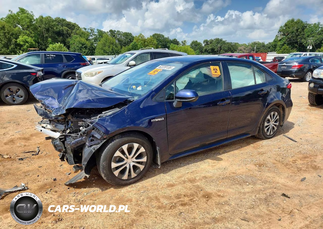 2020 Toyota Corolla Le VIN:JTDEBRBE3LJ024305 - 1
