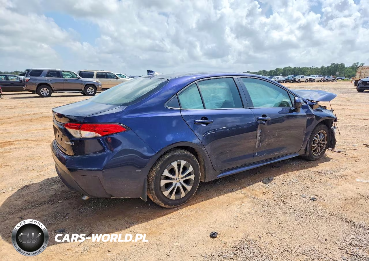 2020 Toyota Corolla Le VIN:JTDEBRBE3LJ024305 - 3