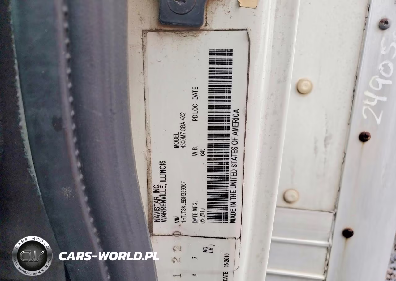 2011 International 4300 Box Truck VIN:1HTJTSKL8BH339367 - 13