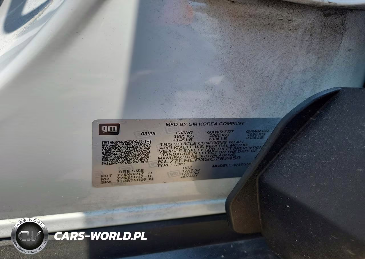 2025 Chevrolet Trax 1Lt VIN:KL77LHEP3SC267450 - 13