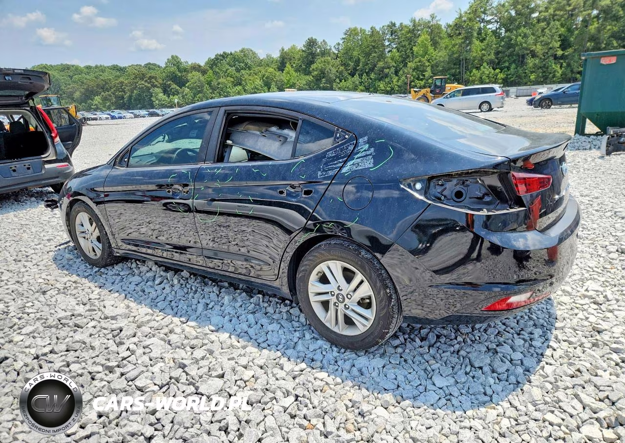 2019 Hyundai Elantra Sel VIN:KMHD84LF8KU854971 - 2